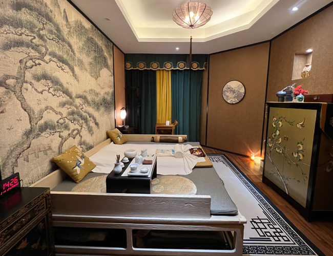 广州黄埔足疗减压会所环境展示（二）一种真挚的艺术生活态度